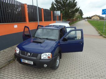 Nissan Double Cab 2.5 TD 4x4 tažné 3T k. ČR TOP - 16