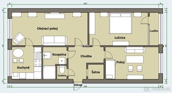 Prodej bytové jednotky 3+1 / Lodžie, 85m2, Liberec - 16
