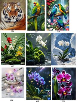 DIY Diamond painting Diamantové malování 30x40 - 16