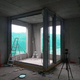 Montáž oken dveře hlinikove fasády - 16