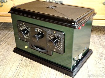 Starožitné rádio Telefunken 32A, (T32A), 1930-1932, Německo - 16