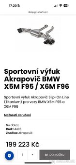 Prodám BMW X6  M top stav 400  HP - 16