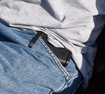 Spona clipdraw pre zbrane GLOCK - 16