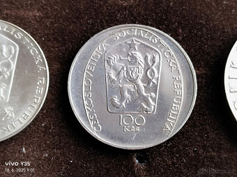 Stříbrné pamětní mince Československo - 16