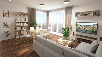 Moderní byt 3+kk s balkonem, parkovacím stáním a zahradou, l - 16
