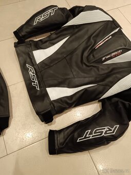 RST Tractech-Pánská Dámská kožená moto kombinéza - 16