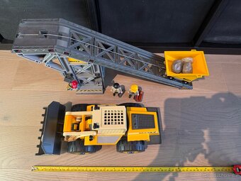 Playmobil 4038 a 4041 kolový nakladač a těžební dopravník - 16