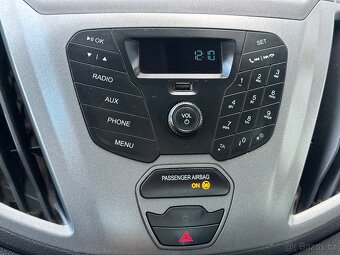 Ford Transit,96kw,6míst,1.maj.Čr,odpočet dph,tažné - 16