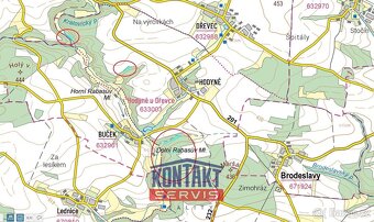 Prodej unikátních lesních pozemků v katastrálním území Hodyn - 16