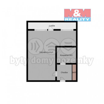 Pronájem bytu 1+kk, 45 m², Líbeznice, ul. Antonína Judytky - 16