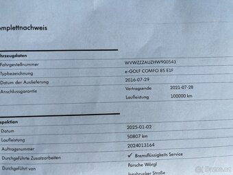 VOLKSWAGEN eGOLF VII  NAVI FULL LED - 16
