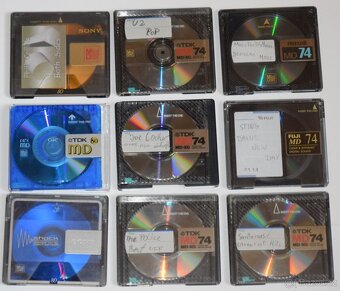 Minidisc walkman SONY MZ R50, super stav, přísluš., MD media - 16
