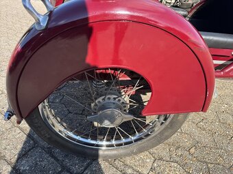 Triumph Speed Twin 500 OHV 1955 + sidecar - 16