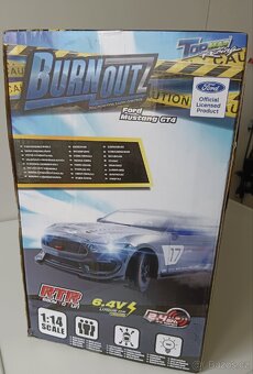 RC model Ford Mustang GT4 drifting výkon,1:14 - 16