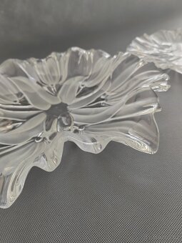 Sada skleněných servirovacich talířů a mísy od Mikasa - 16