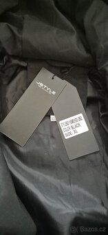 Nový kabát zimní černý v. L - 16