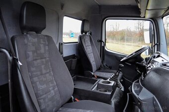 HÁKOVÝ NOSIČ KONTEJNERŮ + HYDRAULICKÁ RUKA MERCEDES AXOR 18T - 16