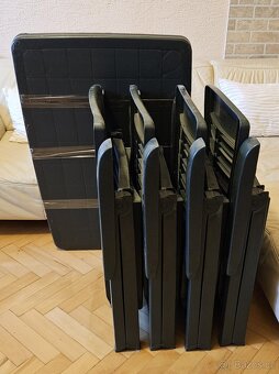 Rozkládací zahraní židle plastová Progarden - 16