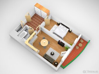 Prodej bytu 2+KK, Praha 4, Krč. Nad Ryšánkou s garáž. stáním - 16