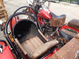 Predám Harley Davidson+ sidecar WLC 750cm3 - 16