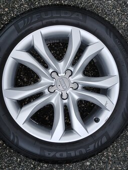 Zimní orig alu Audi Q5 Fulda 235/55/19 super vzorek 8mm - 16