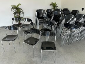 109 kusů Stohovatelné gastro židle. Bistro - 16