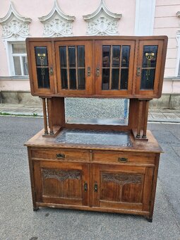 Luxusni secesni sekretar pribornik - 16