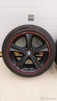 Alu kola 5x112 r17.Černe Eta Beta  vw škoda audi Seat    - 16
