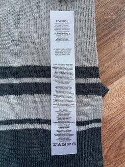 Nová unisex tenčí šála ALPINE PRO - šedá, 160 cm - 16