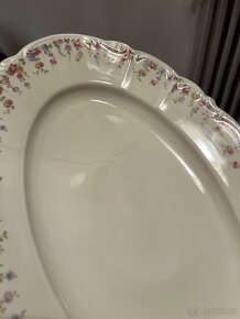 Krásná starožitná jídelní sada porcelánová sada - 16