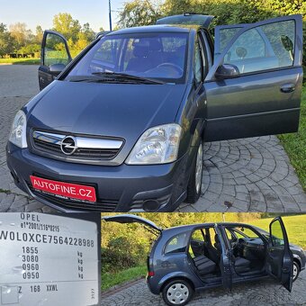 BENZÍNOVÁ, ČTYŘVÁLCOVÁ OPEL MERIVA 1,6 16v S AUTOKLIMOU - 16