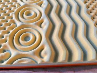 Zdravotní matrace + lamelový rošt 90x200cm - 16