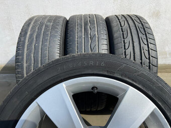 215/45R16 7X16 5X100 ET46 Alu kola ŠKODA RAPID FABIA III - 16
