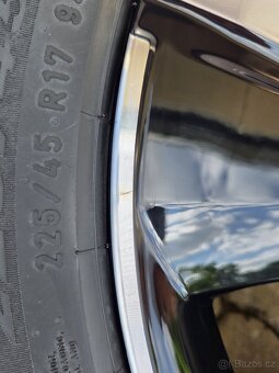Orig.zánovní zimní sada Opel ASTRA L 5x108 pneu 225/45/17 - 16