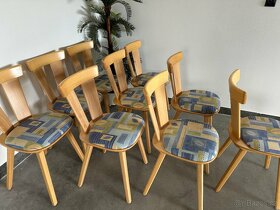 100ks Zánovní bukové židle KASON Restaurační Profi Gastro - 16