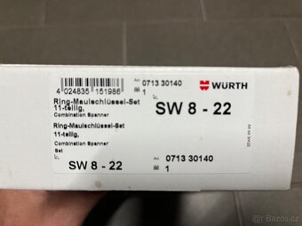 Očko ploché klíče WÜRTH - 16