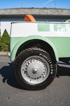 Veterán Piaggio Vespa Scooter VW sidecar (1977) - 16