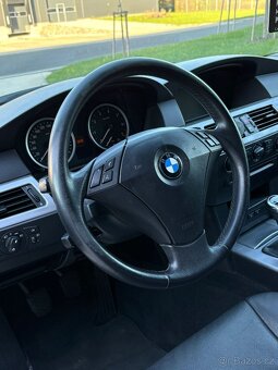 BMW E60 525i 141kw M54 Manuál✅Černá kůže - 16