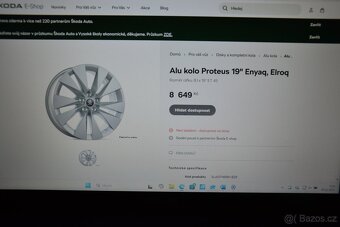 Š.Elroq,Enyaq, Karoq, Seat Ateca - NOVÉ 19 orig.Alu disky- 8 - 16