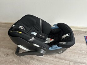 Autosedačka vajíčko Cybex Aton 5 + safefix Cybex Aton Base 2 - 16