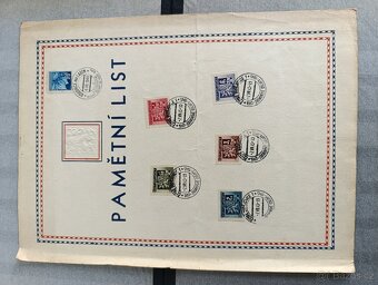 Album poštovních známek Československo + pamětní listy - 16