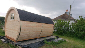 Camping barrel, kempingová chatka, zahradní chatka Marivox - 16