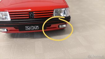 Model Peugeot 205 GTI 1:18 Otto mobile ( EC330 ) - 16