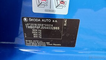 ŠKODA FABIA IV 1,0 TSI LED DPH škoda servis - 16