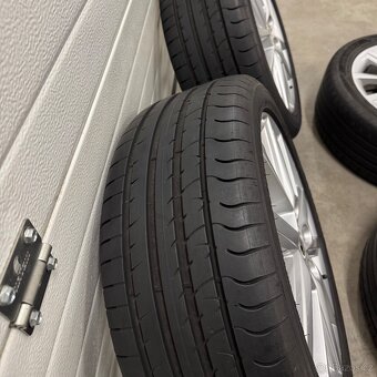 Alu kola Škoda Octavia, 225/45 R17 Nokian a Sava, 5x112 - 16