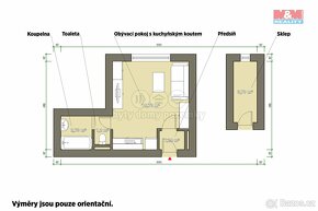 Prodej bytu 1+kk, 21 m², Praskolesy - 16