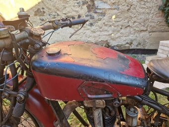 Předválečný belgický motocykl FN M67 B 500 OHV 1928 + papíry - 16