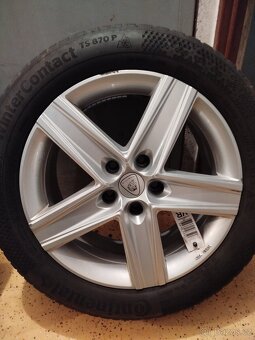 Zimni alu kola 225/55 97V R17 - 5/115. - 16