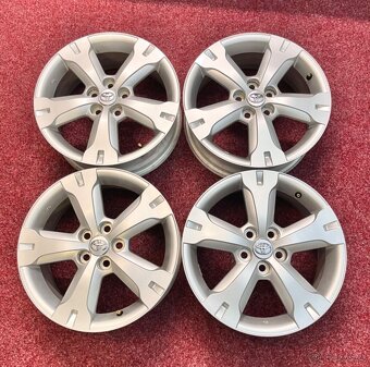 5x100 R16 originál alu disky Toyota - ET 39 - 16