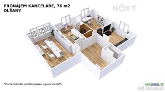 Pronájem byt 3+1, 76㎡ - 16